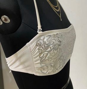 Embellished White Blouse