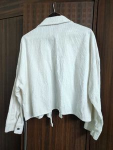 SALE 🛍️ Oversized Corduroy Jacket White Unisex