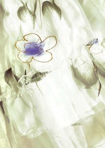 Organza dress light academia aesthetics