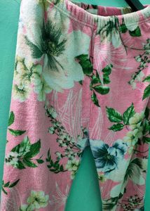 Stylish & Comfy Floral Printed Warm Nightwear Paja