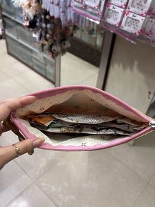 Boho Elephant Print Pouch Bag any1