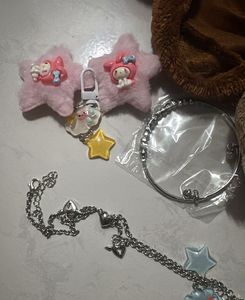 Cute Charm half heart silver🩷