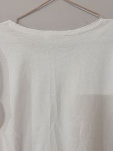 Mango White Tee