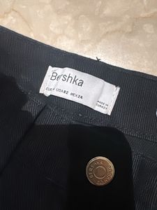 BERSHKA Black Cargo Jogger
