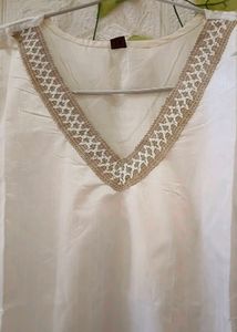 New Silk Short Kurta