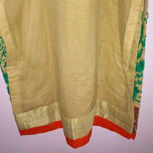 Floral Embroidered Kurta