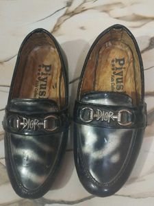 Stylish Black Loafers for Boys