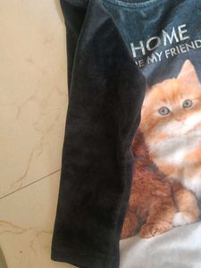 Cute Cat &amp; Dog Friends T-Shirt