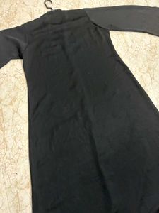 🎉Elegant Black Abaya with Embellishments