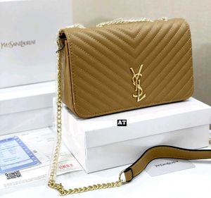 YSL JAMIE FLAP BAG QUILTED LEATHER* WD BOX