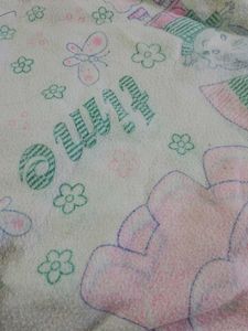 Soft Pink Baby Swaddle Blanket