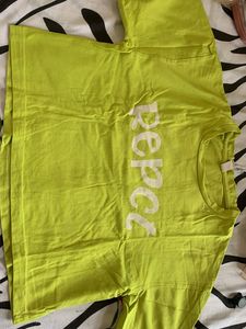 Lime Green Graphic Tee