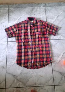 Men's Plaid Short Sleeve Shirt