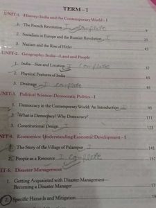 Social Science Reference Textbook - Class 9 Term 1