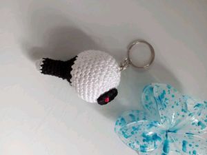 💜 BTS ARMY Bomb Crochet Keychain