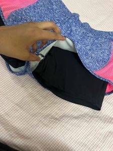 imported Athletic Shorts with Built-in Liner
