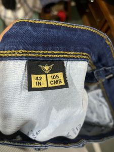 Dark Blue Denim Jeans