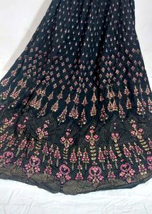 Black Printed Maxi Dress
