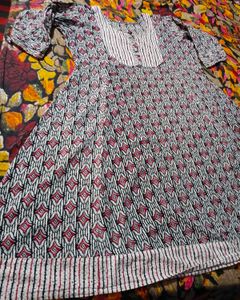 Printed Cotton Kurta