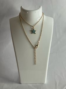 cute Starfish Pendant Necklace