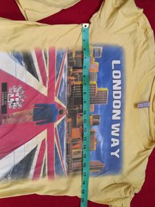 Yellow London Way Graphic T-Shirt
