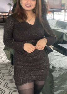 Sparkly Black Mini Dress