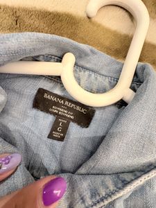 Light Blue Denim Shirt
