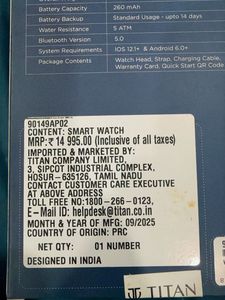 Titan Smart Pro Smartwatch