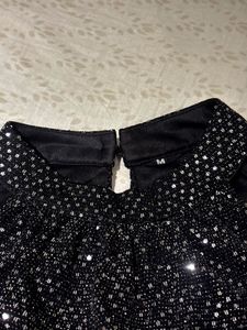 Sequin crop top