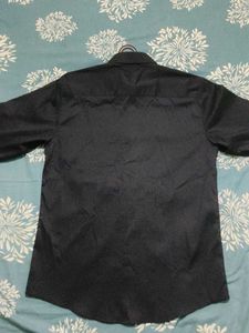 Classic Black Button-Up Shirt
