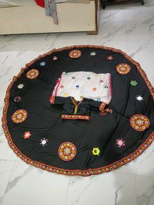 Embroidered Black Lehenga Choli Set