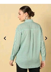 Light green aesthetic women shirt