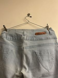 Light Wash High Waist Jeans