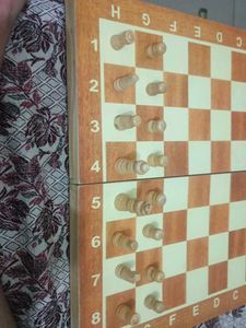 Foldable Wooden Chess