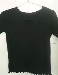 Heart Frill Crop Top..