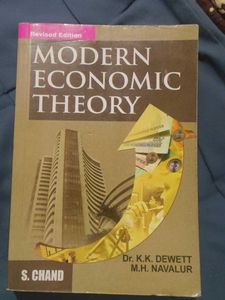 Modern Economic Theory Book