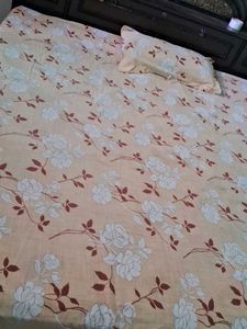 cotton double bed sheet