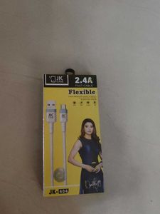 JK Case 2.4A Fast Cable new with tag