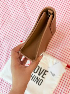 Love Moschino Brown sling brand new