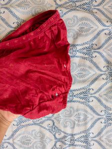 Red Cotton Briefs
