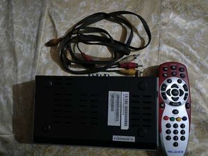 Reliance DVB Set-Top Box with Remote and Cables