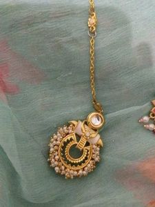 Designer Maang Tikka Set