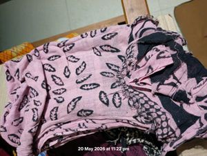 Used cotton dupatta &amp; sarees
