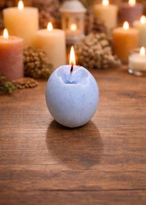 new Unique egg Shaped Candle