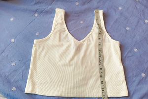 Very Fancy Shein Ribbed Crop Top