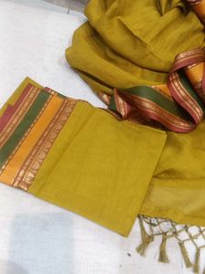 Elegant Yellow Saree