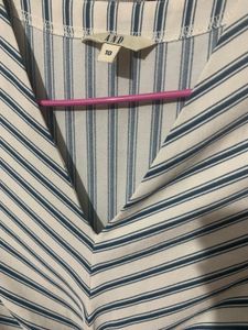 Striped Tie-Waist Dress