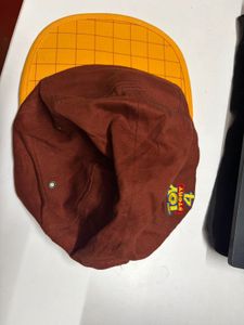 Brown &amp; Yellow Plaid Cap Toy 4