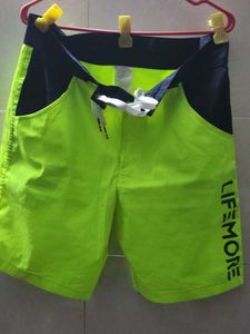LIFEMORE Neon Green Swim Shorts