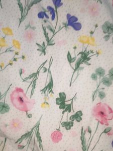 Floral Print Kurta with Dupatta